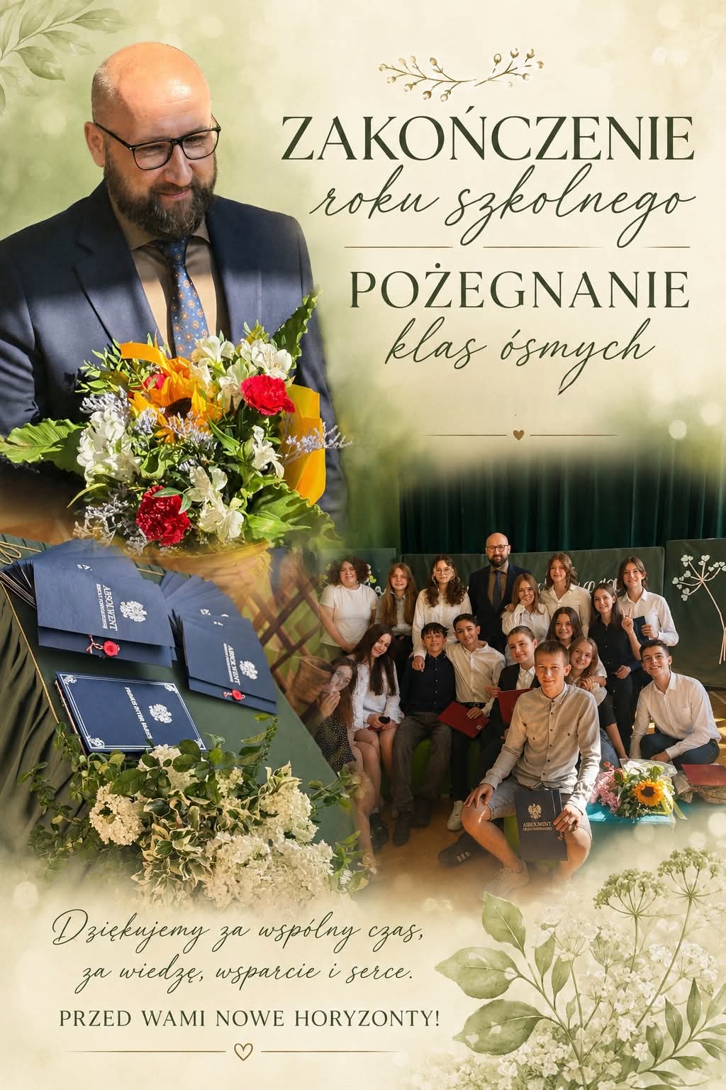 Uroczyste pożegnanie absolwentów Szkoły Podstawowej