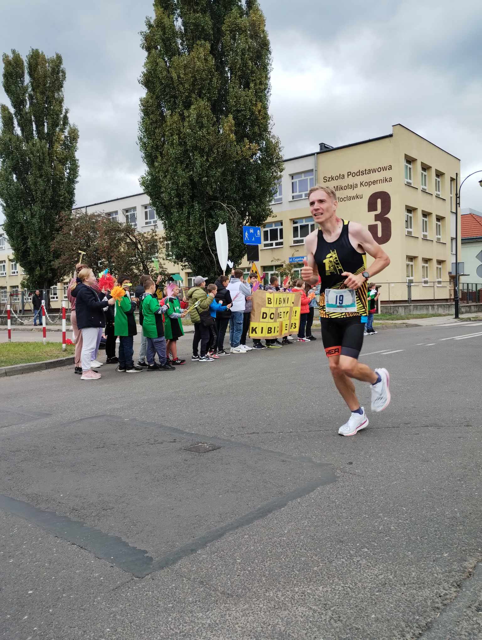 Szkolna Strefa Kibica - 11 Półmaraton Włocławek